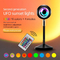 Afstandsbediening Moderne Fotografie Kleurveranderend Zonsondergang Licht USB Regenboog Projector Lampen Led Projectie vloerlamp