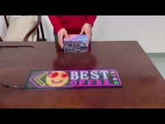 32*128 Voorruit voor auto's en vrachtwagens Soft Decal Screen Animation LED Panel met app afstandsbediening