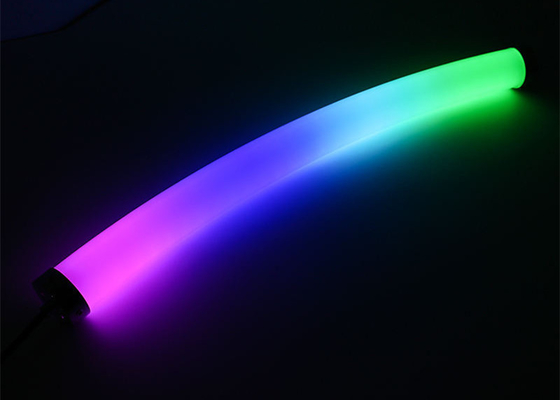 Van de digitale RGB RGBW-Pixel LEIDENE Diameter 40mm Neonstrook DC5V 12V 24V Volledige Kleur