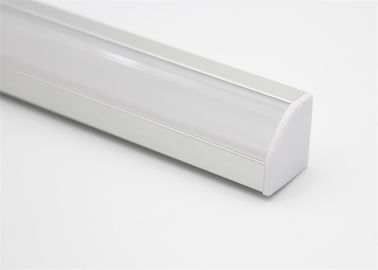 V-vorm van het LEIDENE Verspreider 19 Aluminiumprofiel * 19mm voor LEIDENE Showcaseverlichting