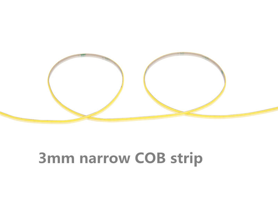 3mm Ultra Narrow COB LED Strip Rope Garderobe Kasten TV achtergrondlicht 400LEDs/M