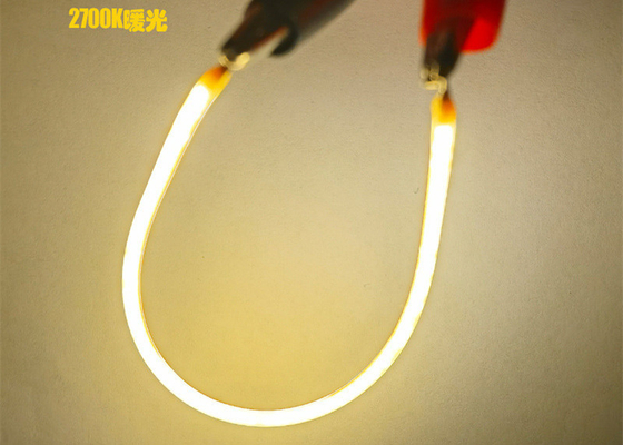 3VDC LED Flexible Filament 255mm 260mm 180 Chips 2200K Geel licht 300mA CRI 83