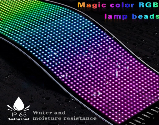App Control LED Sign Board 20*64 Flexible USB Programmable Custom Scrolling Message Auto Signs Digitaal Display