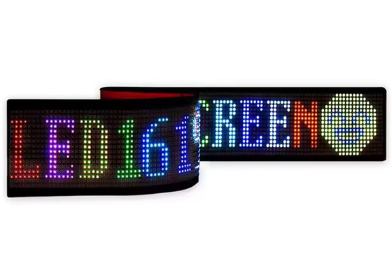 APP Control Flexible Led Screen Scrolling Custom Message Text Sign Board LED Display Digitaal voor auto