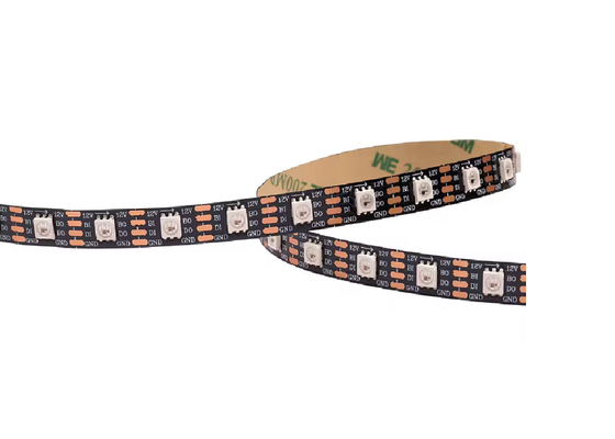 DC12V Digitaal Dual Signal Line LED Strip Flexible Tape WS2815 SMD5050 IP20 60led 60Pixel RGB WS2815b IC
