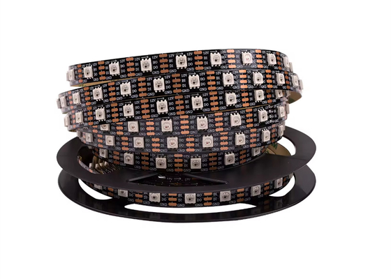 DC12V Digitaal Dual Signal Line LED Strip Flexible Tape WS2815 SMD5050 IP20 60led 60Pixel RGB WS2815b IC
