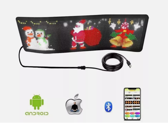 DIY LED Sign Matrix Panel Screen APP Control Voor winkel Billboard Bar Auto Nieuwe grootte 1696 Plus