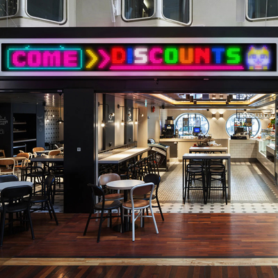 DIY LED Sign Matrix Panel Screen APP Control Voor winkel Billboard Bar Auto Nieuwe grootte 1696 Plus