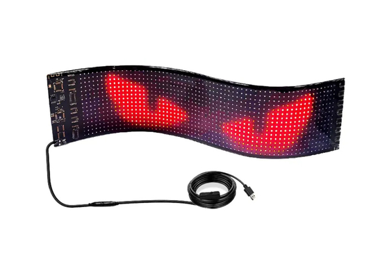 Truck Devil Eye LED Screen Car Light Truck Dynamic LED Light Smart Car Sticker Programmable LED Panel Voor de voorruit van de vrachtwagen