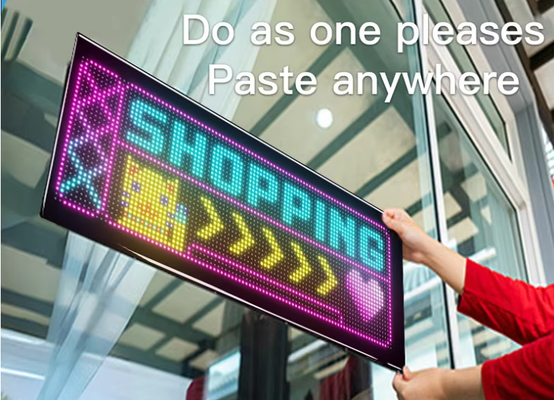 32*192 Dubbele rij programmeerbare led display trucks Interactieve animatie Flexibel scherm voorste achterste venster