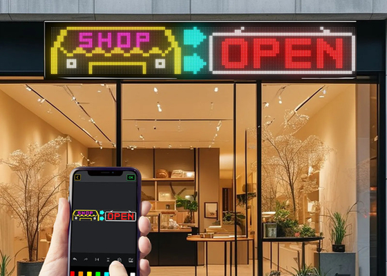 32*192 Dubbele rij programmeerbare led display trucks Interactieve animatie Flexibel scherm voorste achterste venster