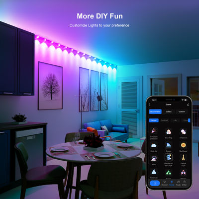 Adreserbare RGB IP68 waterdichte LED-glijst voor kerstversiering