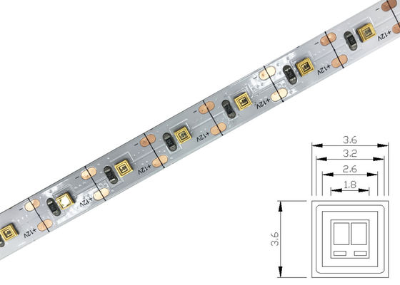 UV-ultraviolet zwart licht LED-strook 270nm 365nm hoge stralingsintensiteit sterilisatie germicide genezing paarse UV-LED-strook