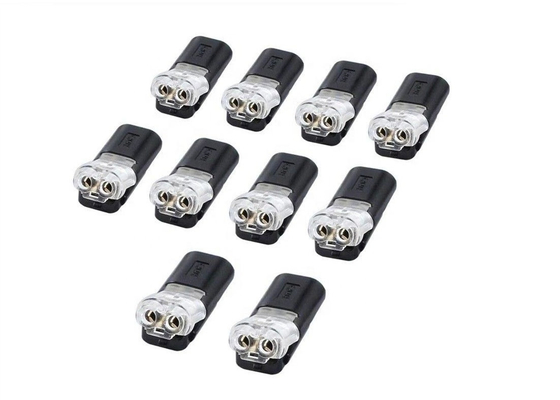 LED-strip-free terminal blokken snelle bedrading butt joints en soldeer-free D2 Butt terminals connectors